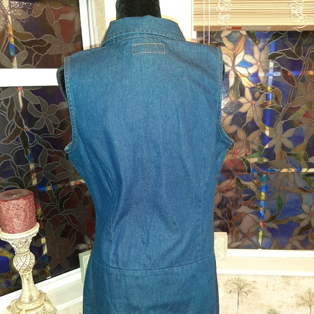 DENIM DRESS - Picture 2 of 2